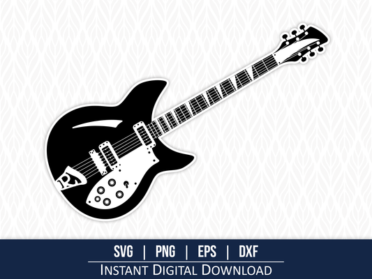 Electric Guitar SVG #9