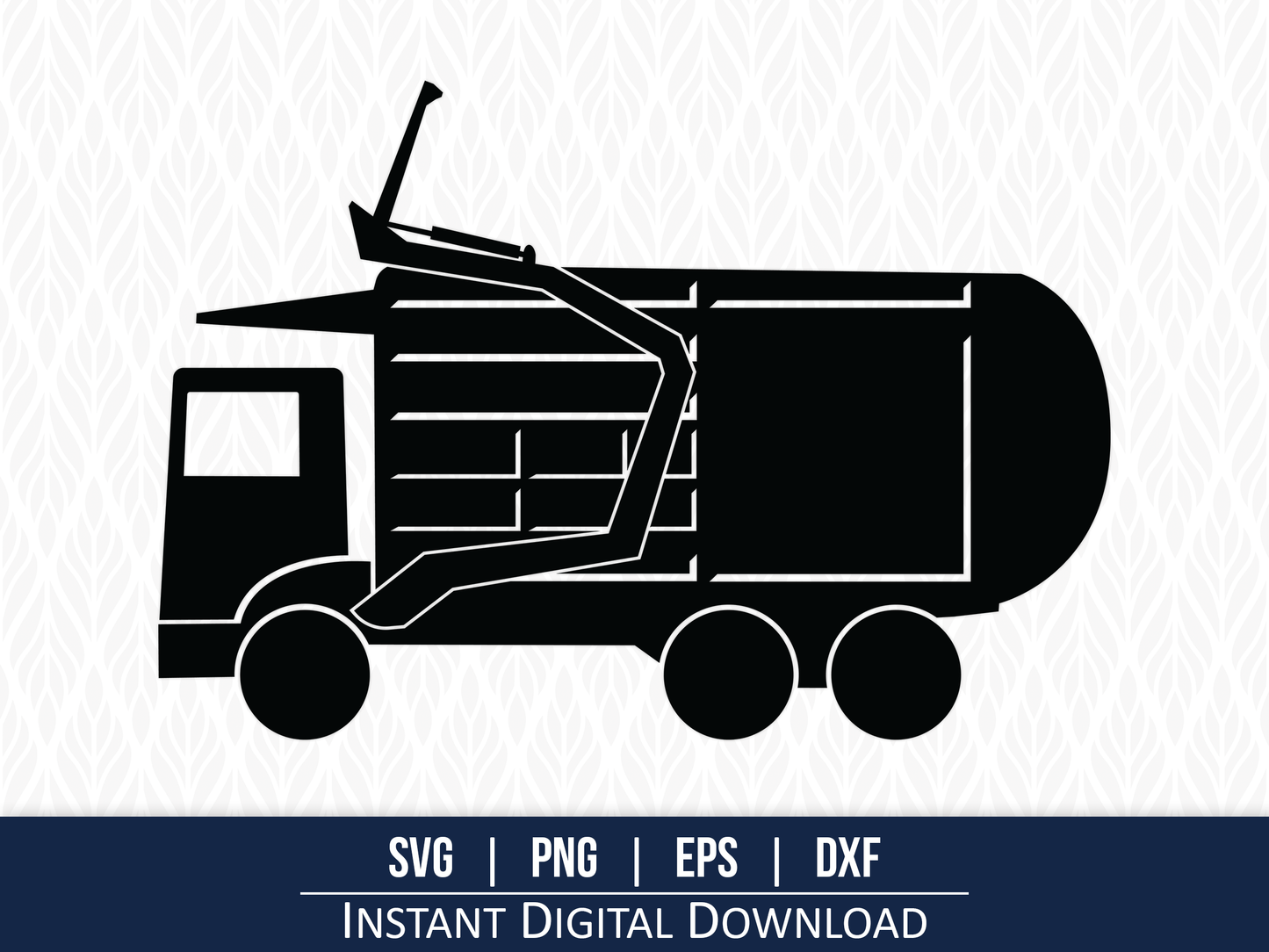 Garbage Truck SVG