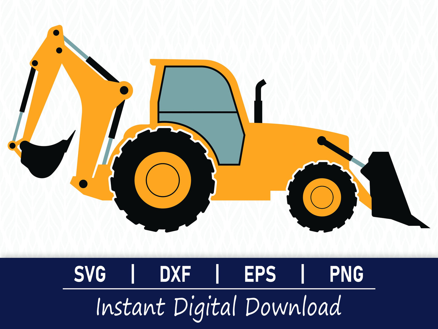 Backhoe SVG