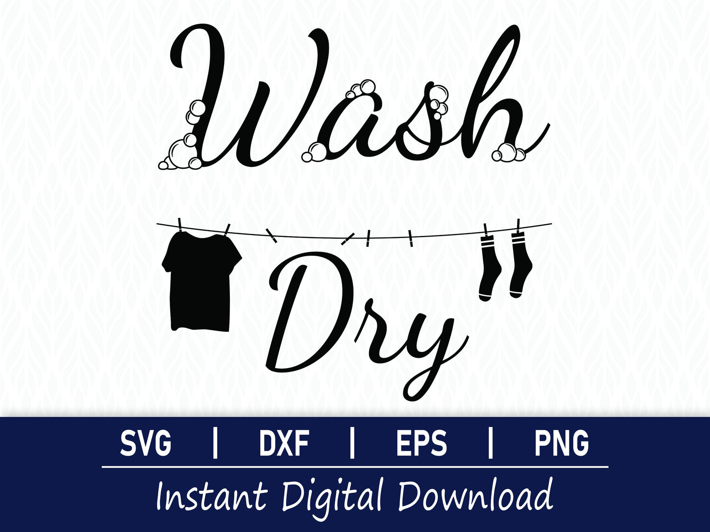 Wash Dry SVG