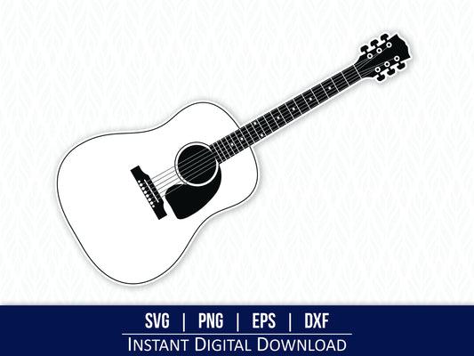 Acoustic Guitar SVG