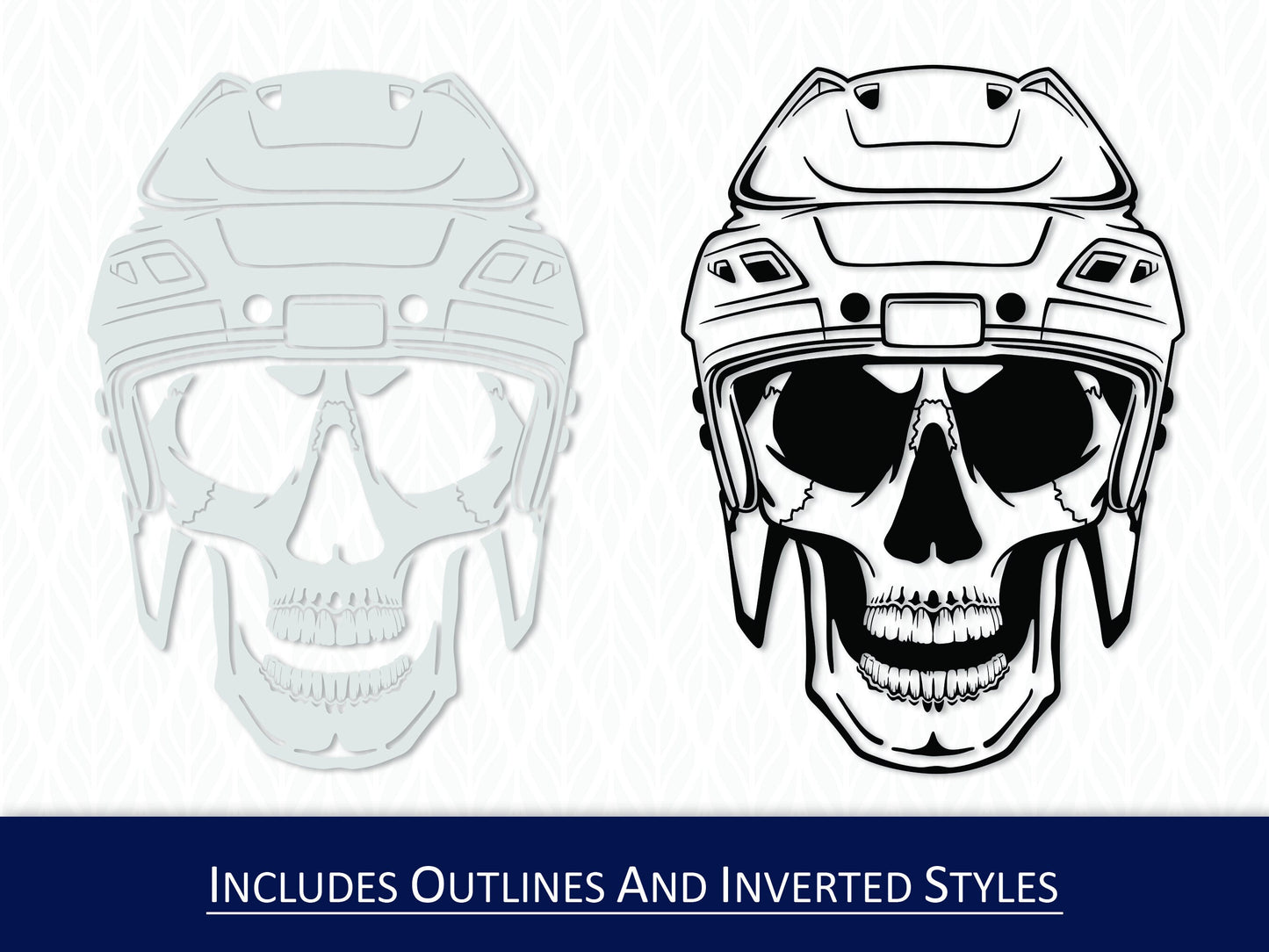 Hockey Skull SVG