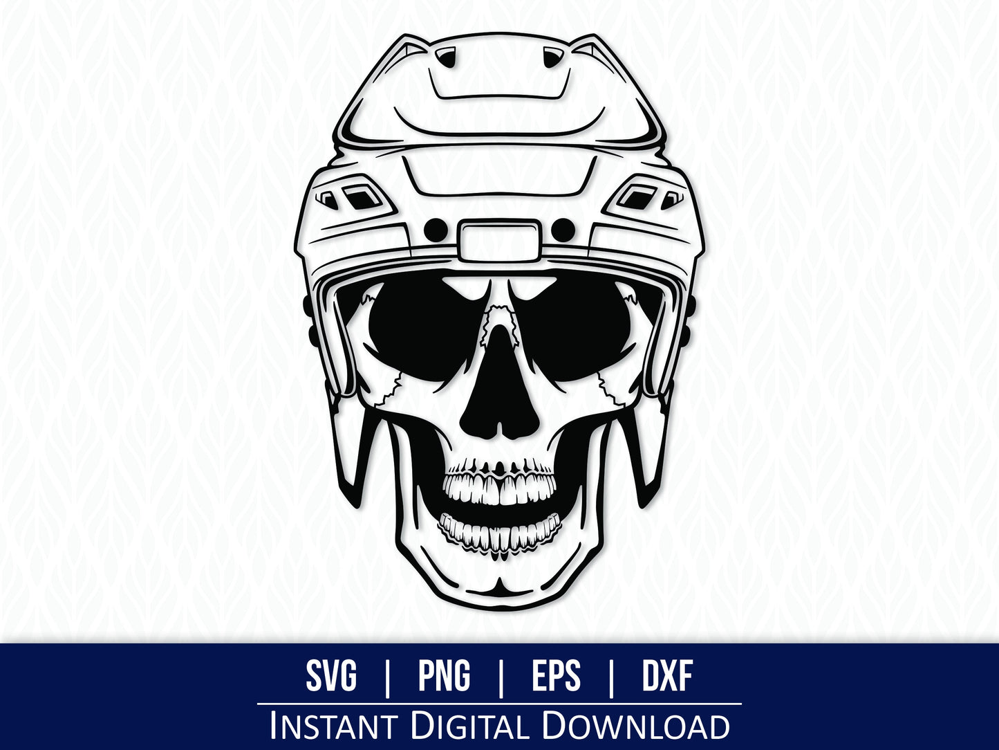 Hockey Skull SVG