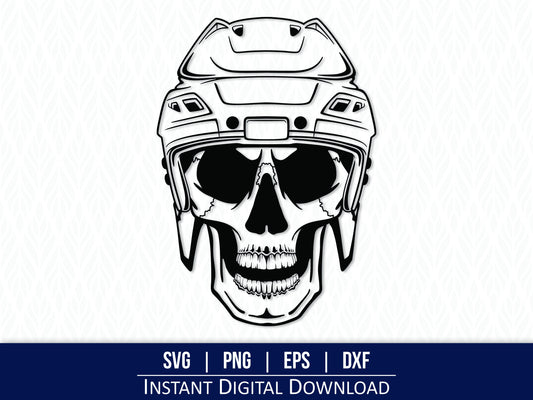 Hockey Skull SVG