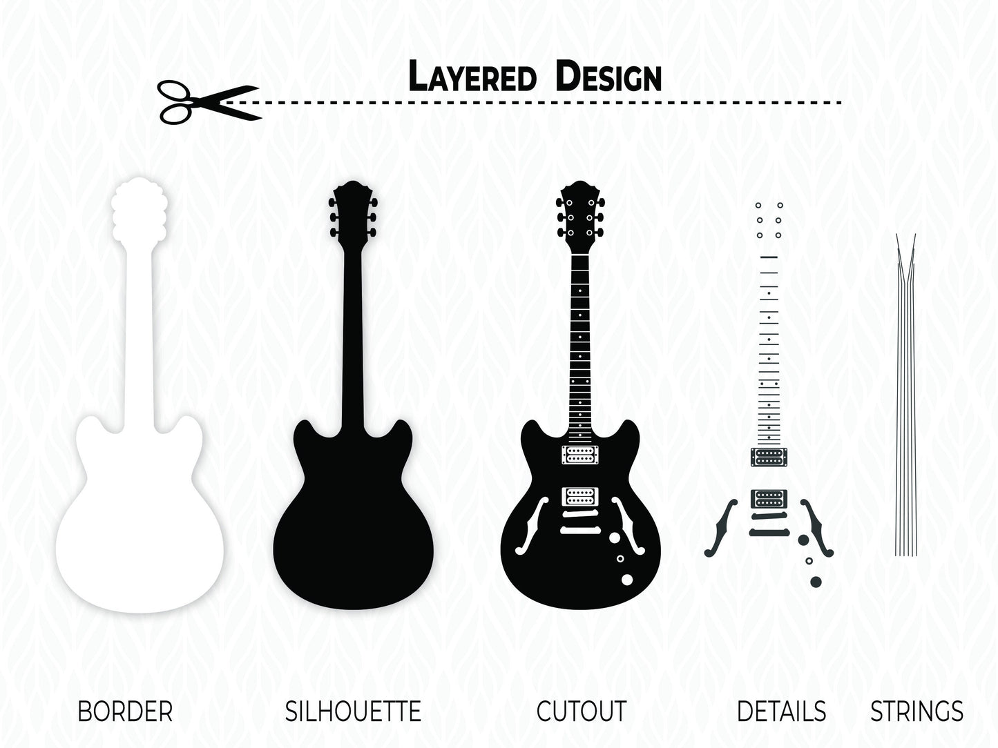 Electric Guitar SVG