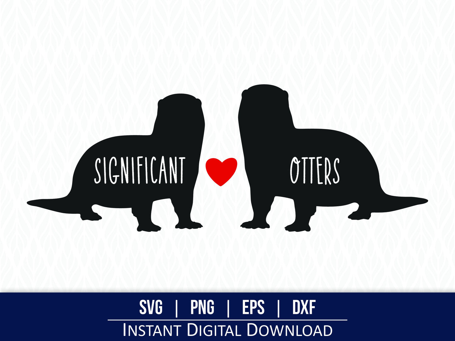 Significant Otters SVG