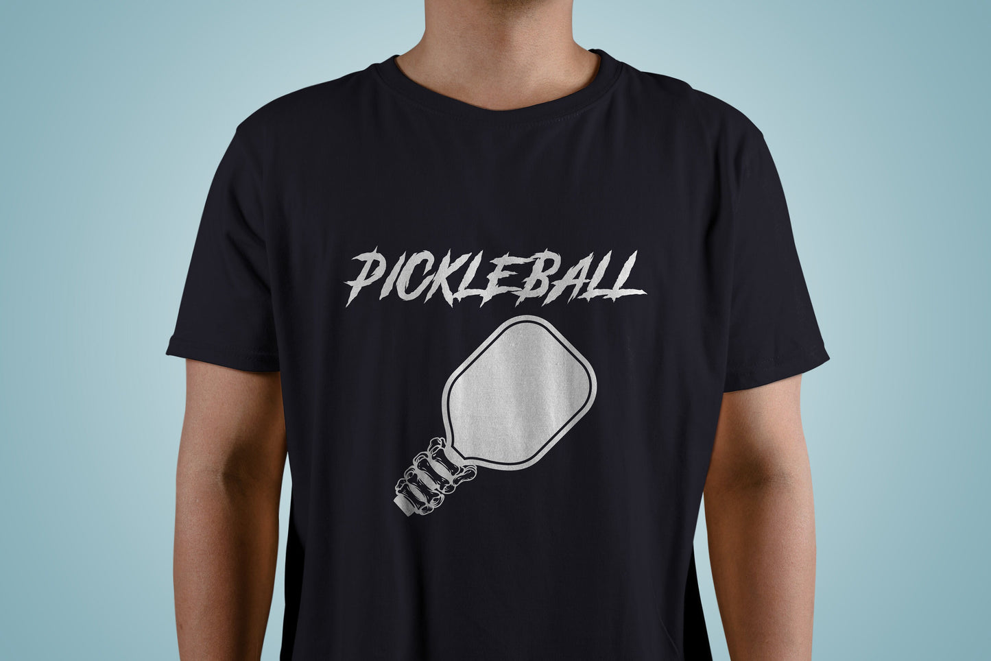 Pickleball Skeleton SVG