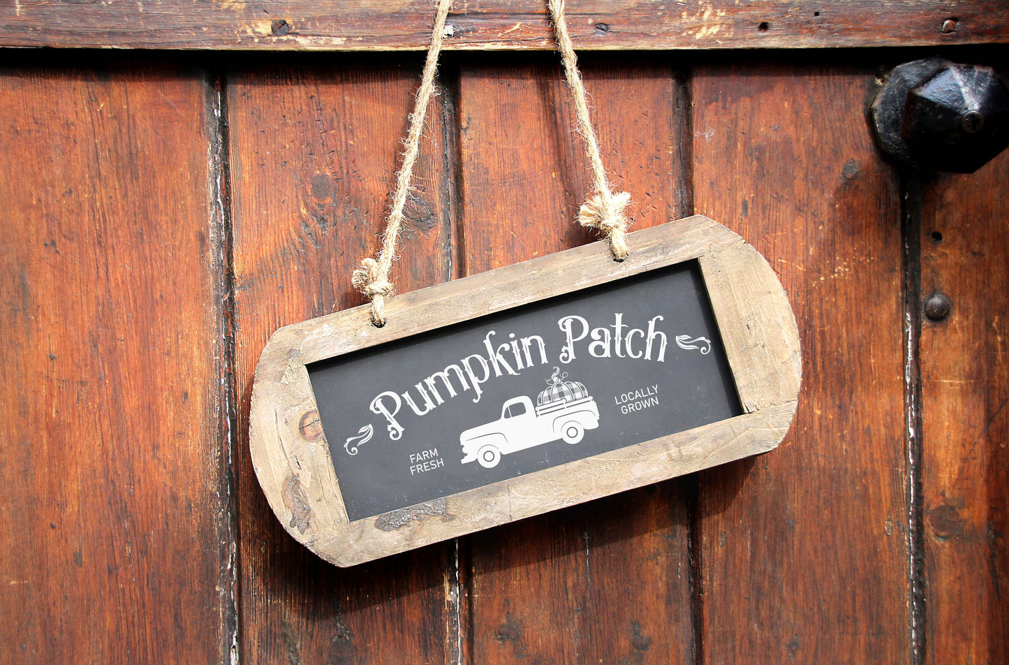 Pumpkin Patch Sign SVG