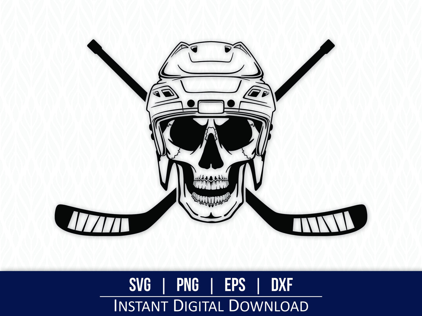 Hockey Skull SVG