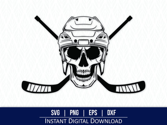 Hockey Skull SVG