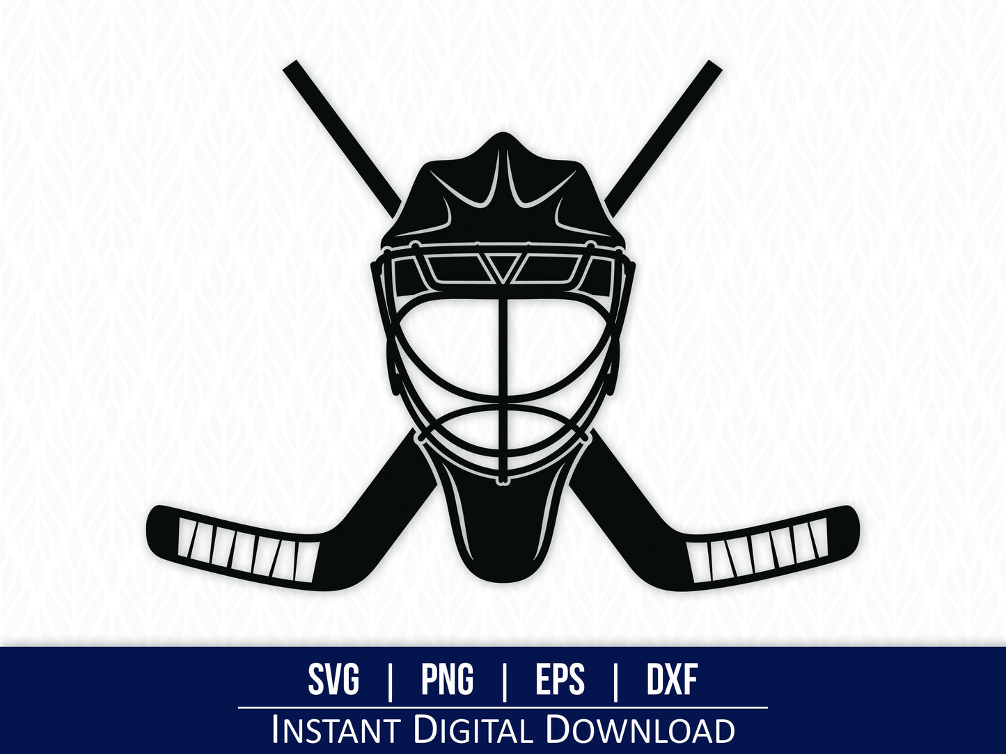 Hockey Goalie mask SVG