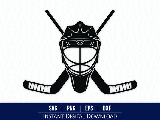 Hockey Goalie mask SVG