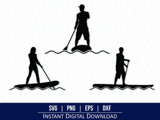 Paddle Board SVG