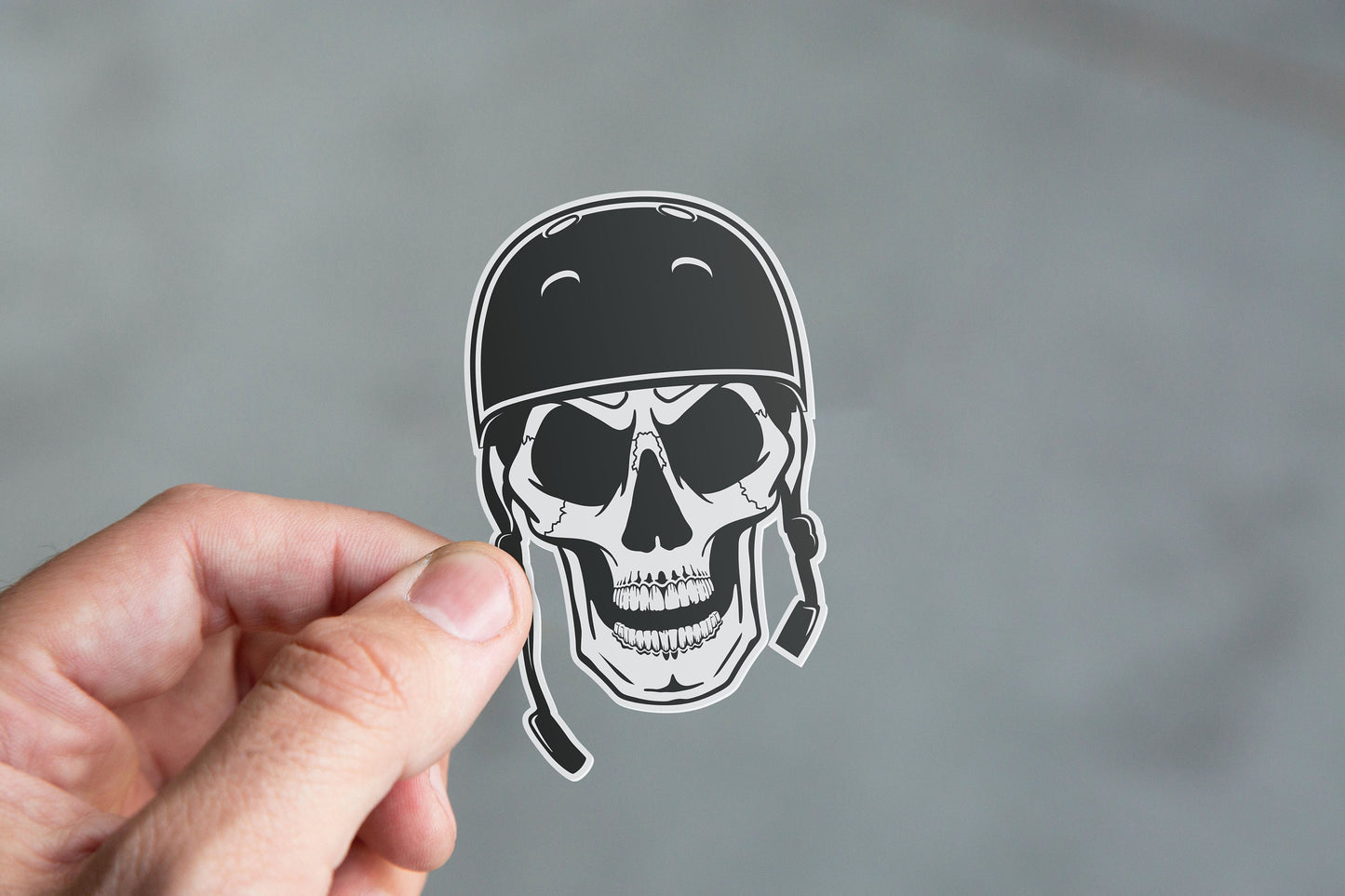 Skater Skull SVG