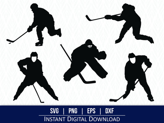 Hockey Players SVG