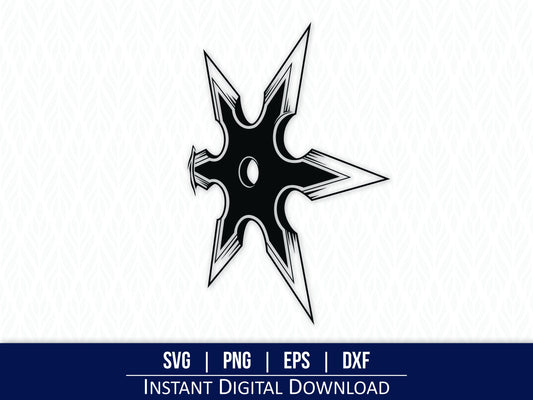 Ninja Star SVG #2