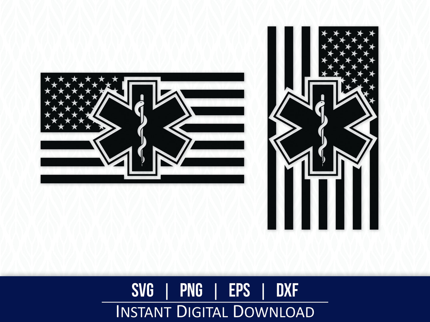 American Flag SVG (EMS)