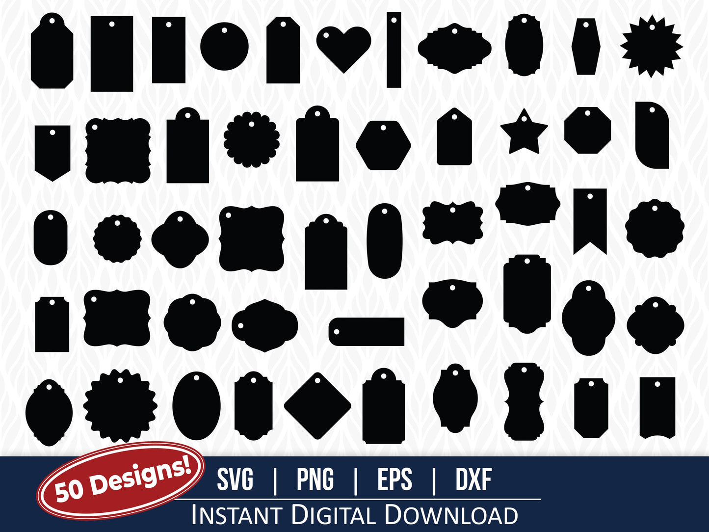 Gift Tag SVG Bundle