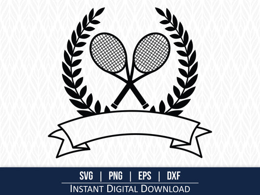 Tennis Banner SVG