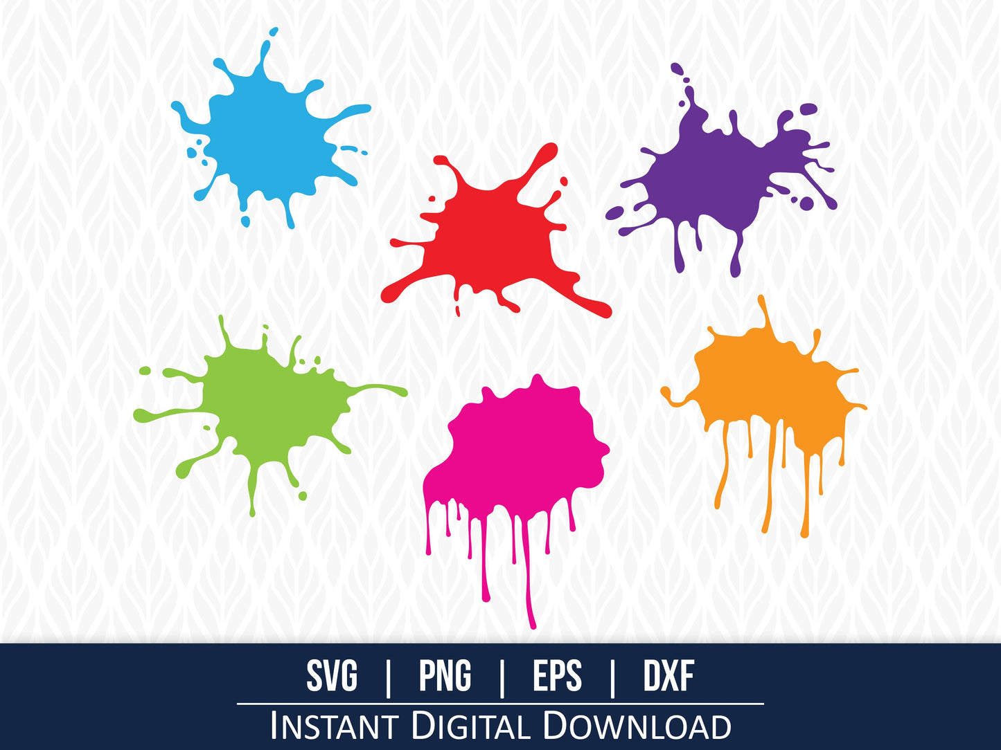 Paint Splatter SVG