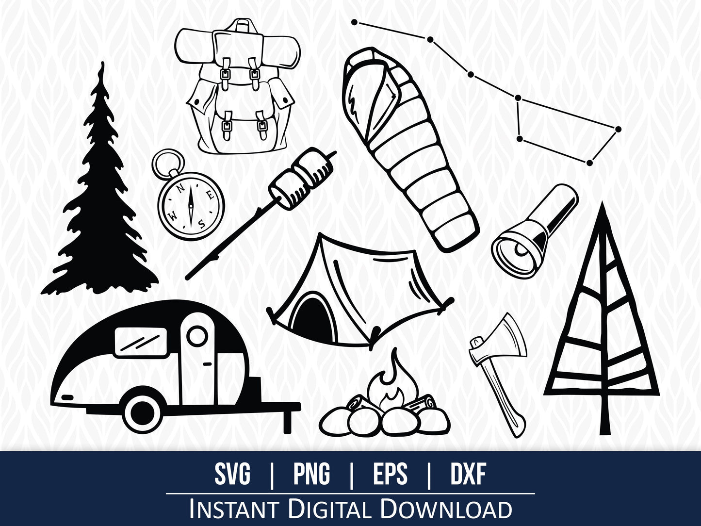 Camping SVG Bundle