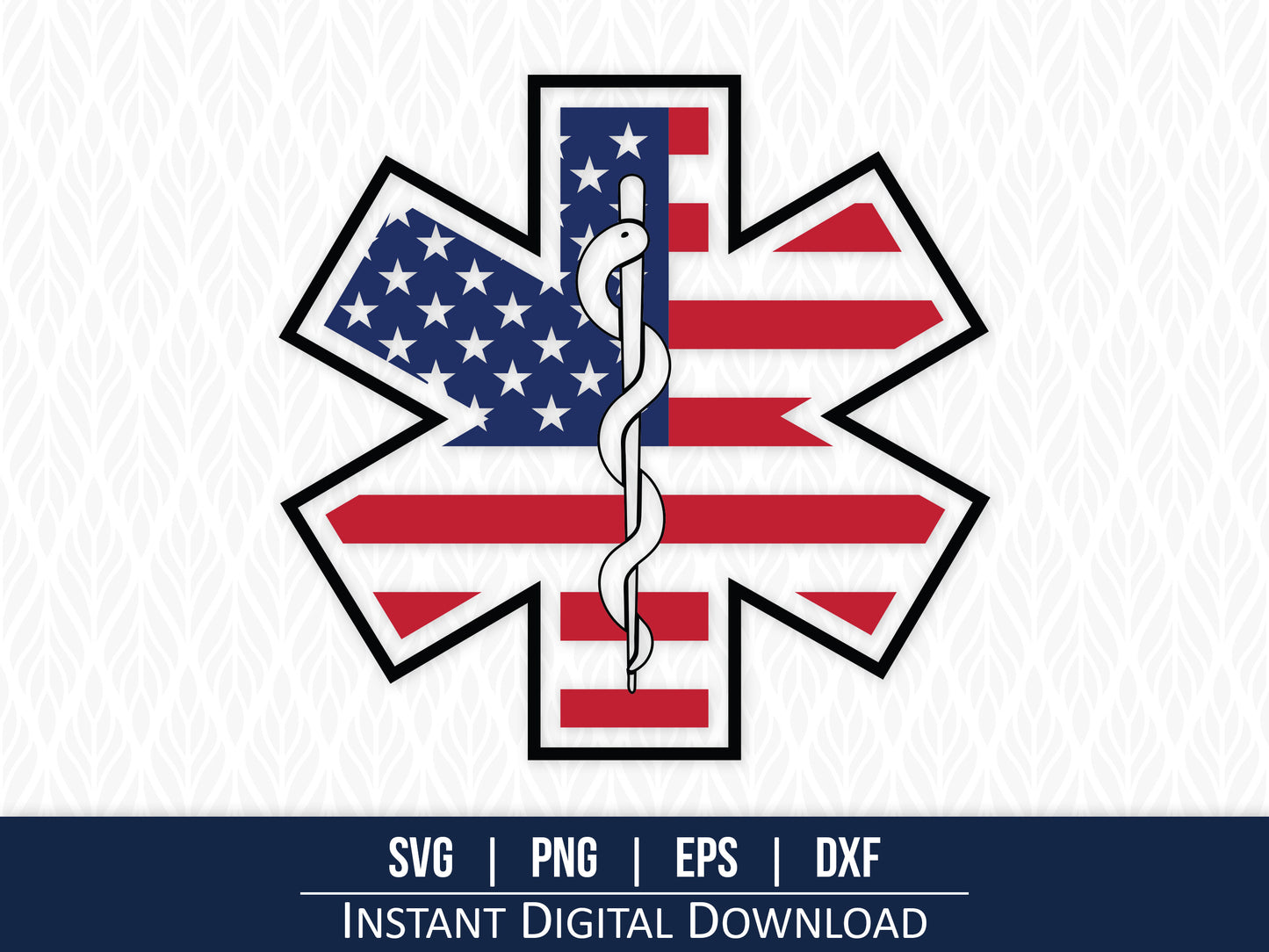 EMS US Flag SVG