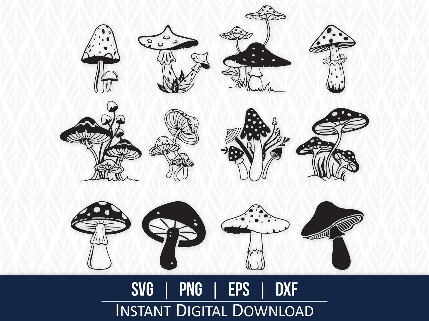 Mushroom SVG Bundle