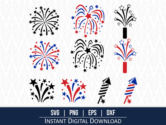 Fireworks SVG Bundle