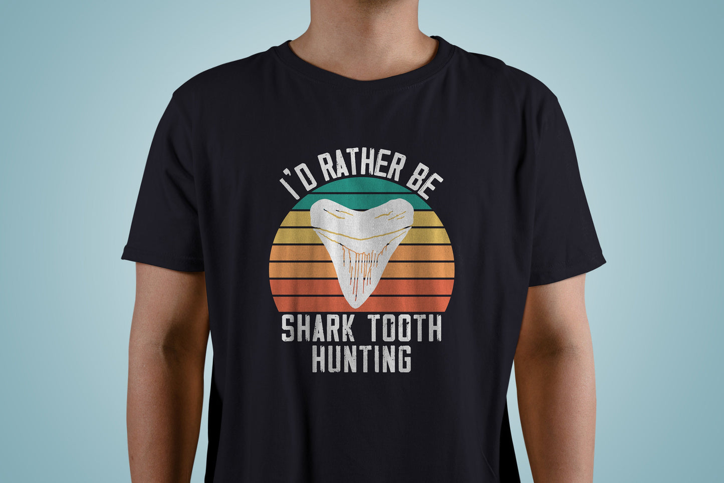 Shark Tooth Hunter SVG