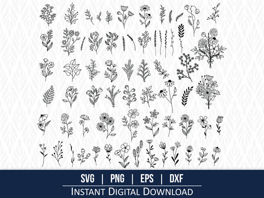 Wildflower SVG Bundle