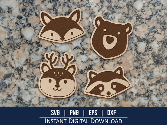 Woodland Animals SVG