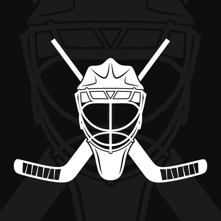 Hockey Goalie mask SVG