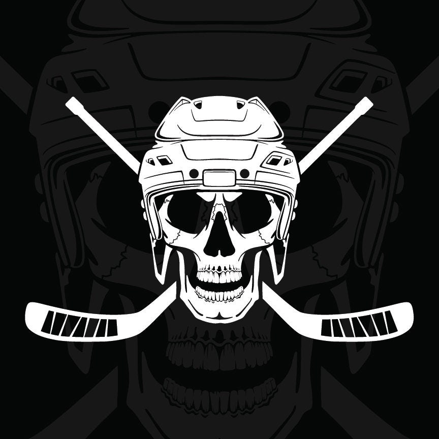 Hockey Skull SVG