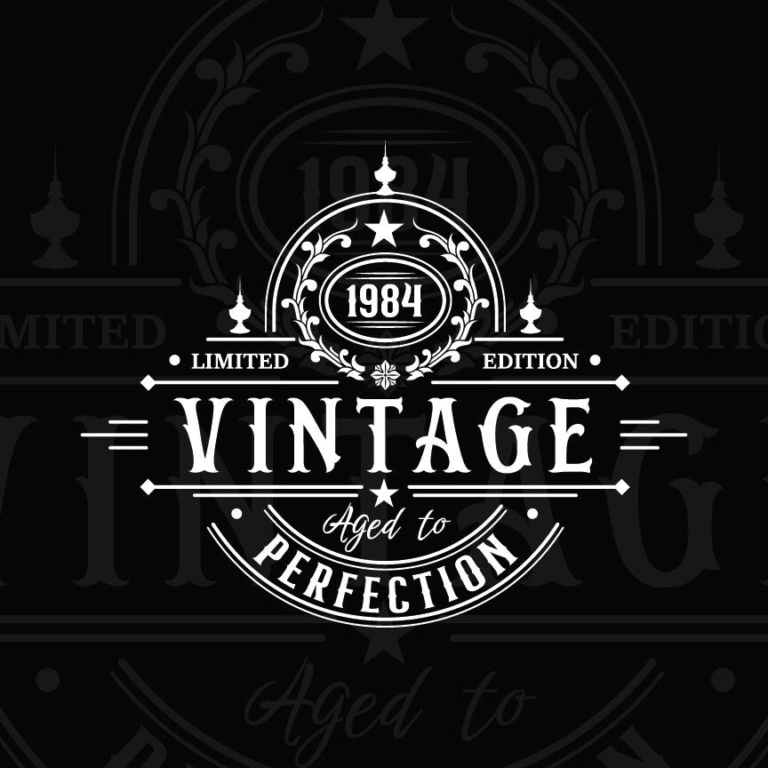 Birthday Aged to Perfection SVG