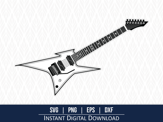 Electric Guitar SVG #7