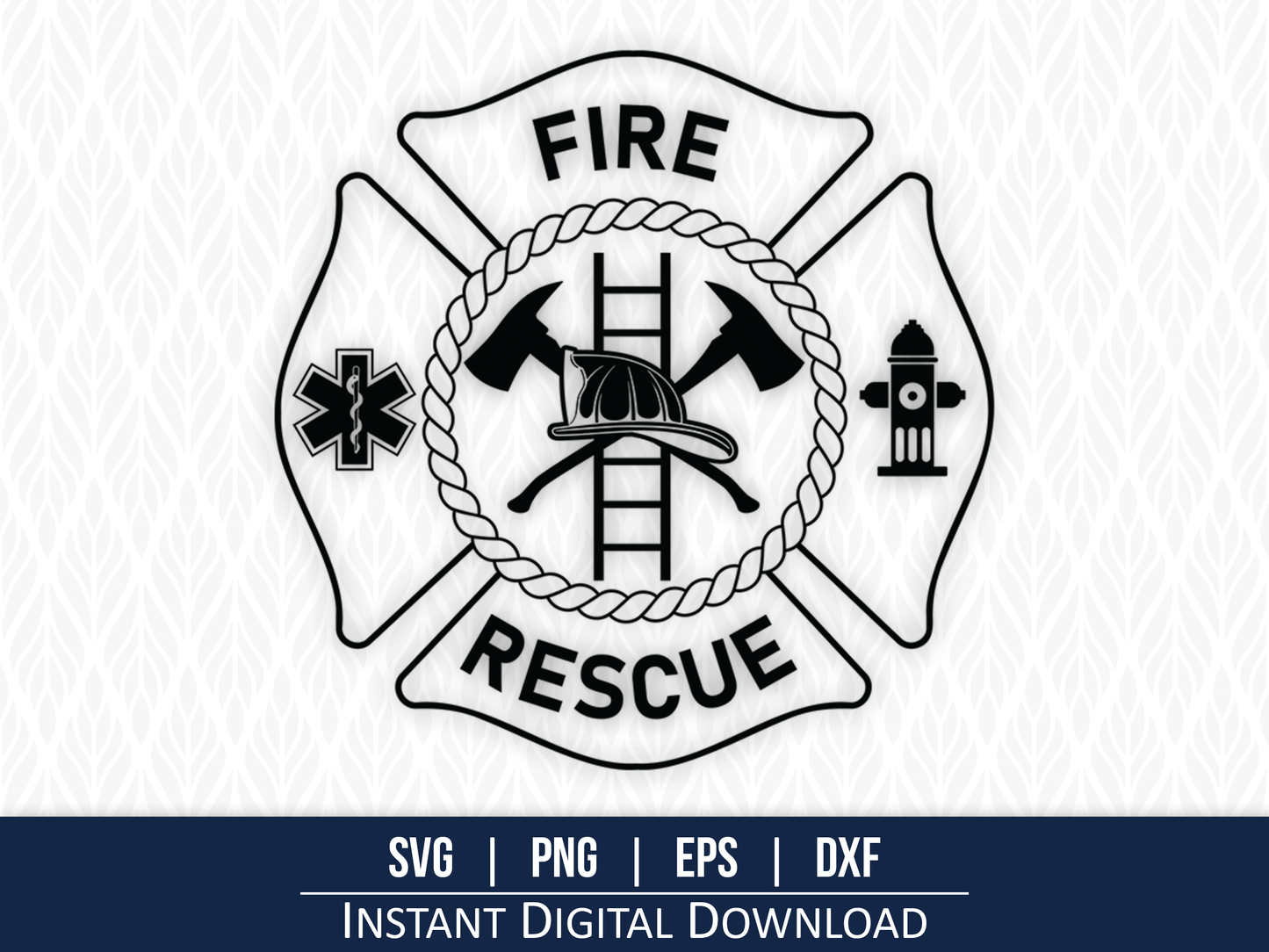 Fire Department Logo SVG